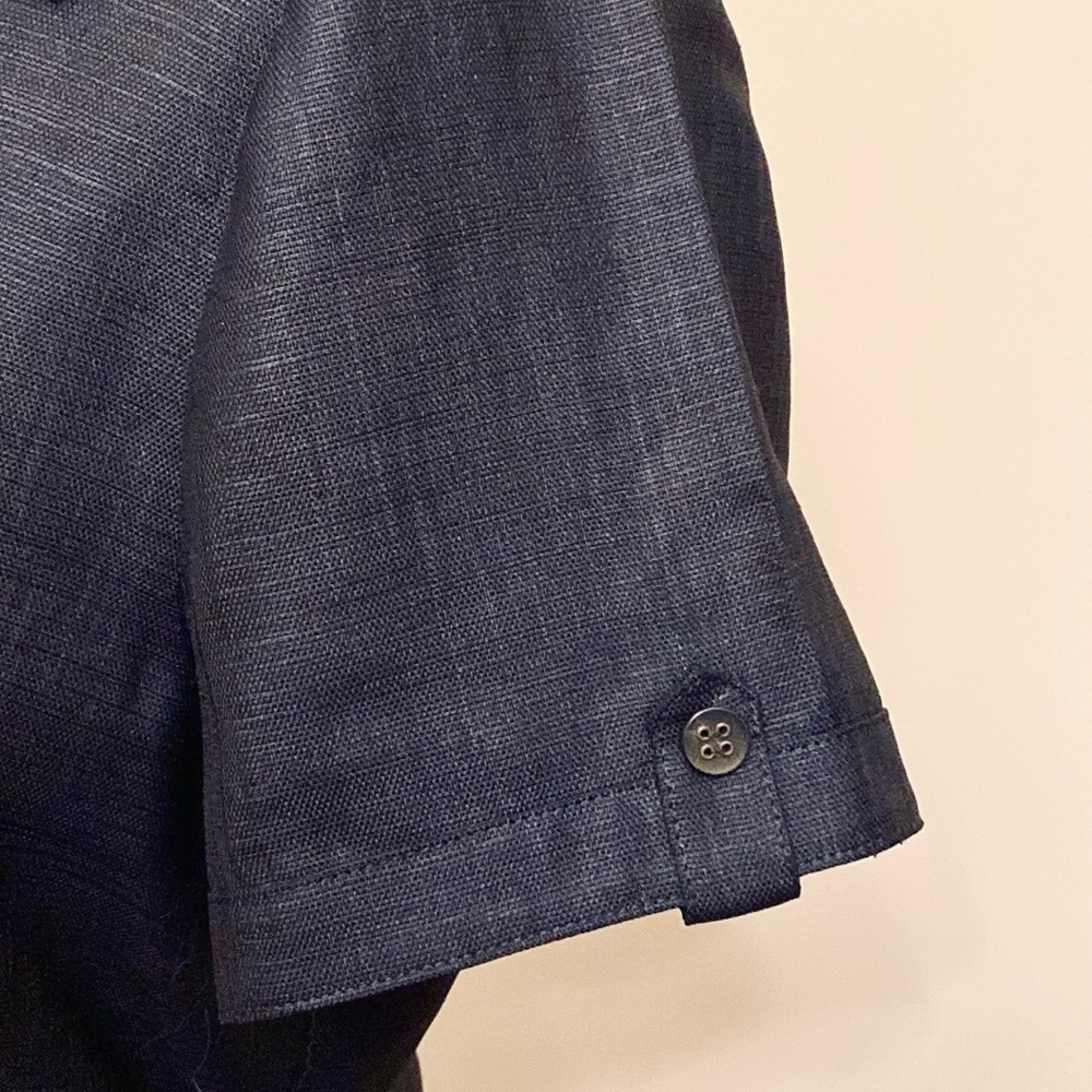 Leilian Original Japan Blue SZ 8 Elegant Quiet Luxury Minimalist Chic Dress - Picture 6 of 15